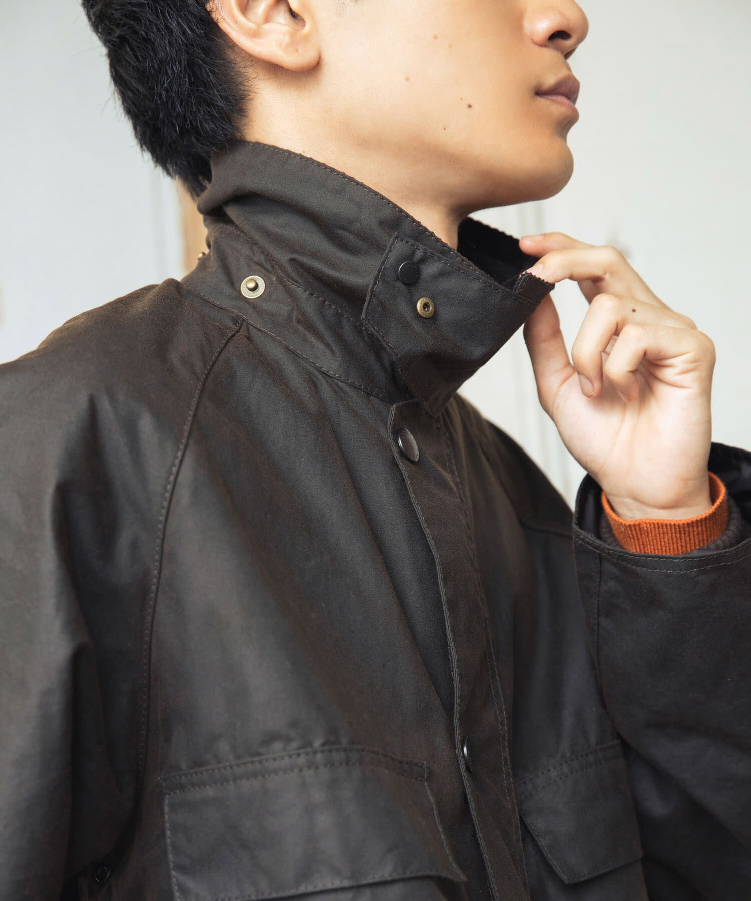 URBAN RESEARCH DOORS「Barbour　EXCLUSIVE SUGARLUMPBEDALE」|ノーカラーコート|