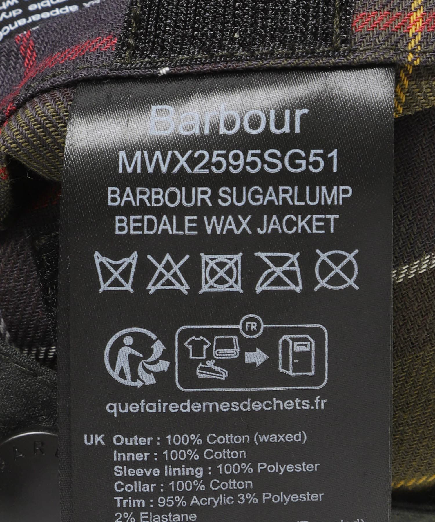 URBAN RESEARCH DOORS「Barbour　EXCLUSIVE SUGARLUMPBEDALE」|ノーカラーコート|