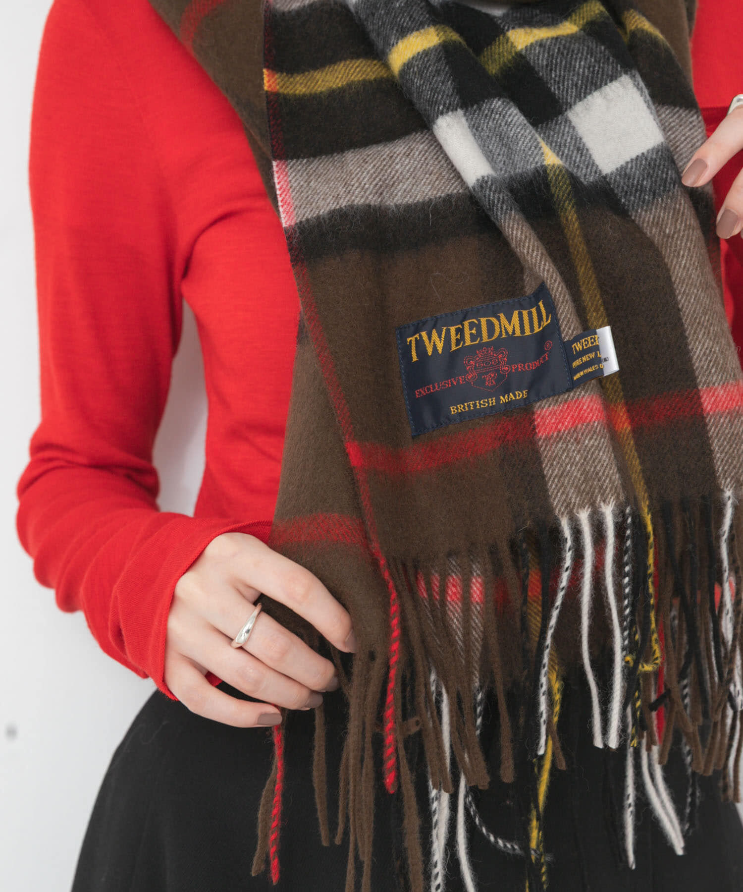 URBAN RESEARCH「『一部別注カラー』TWEED MILL　Lambswool Stole」|ストール|