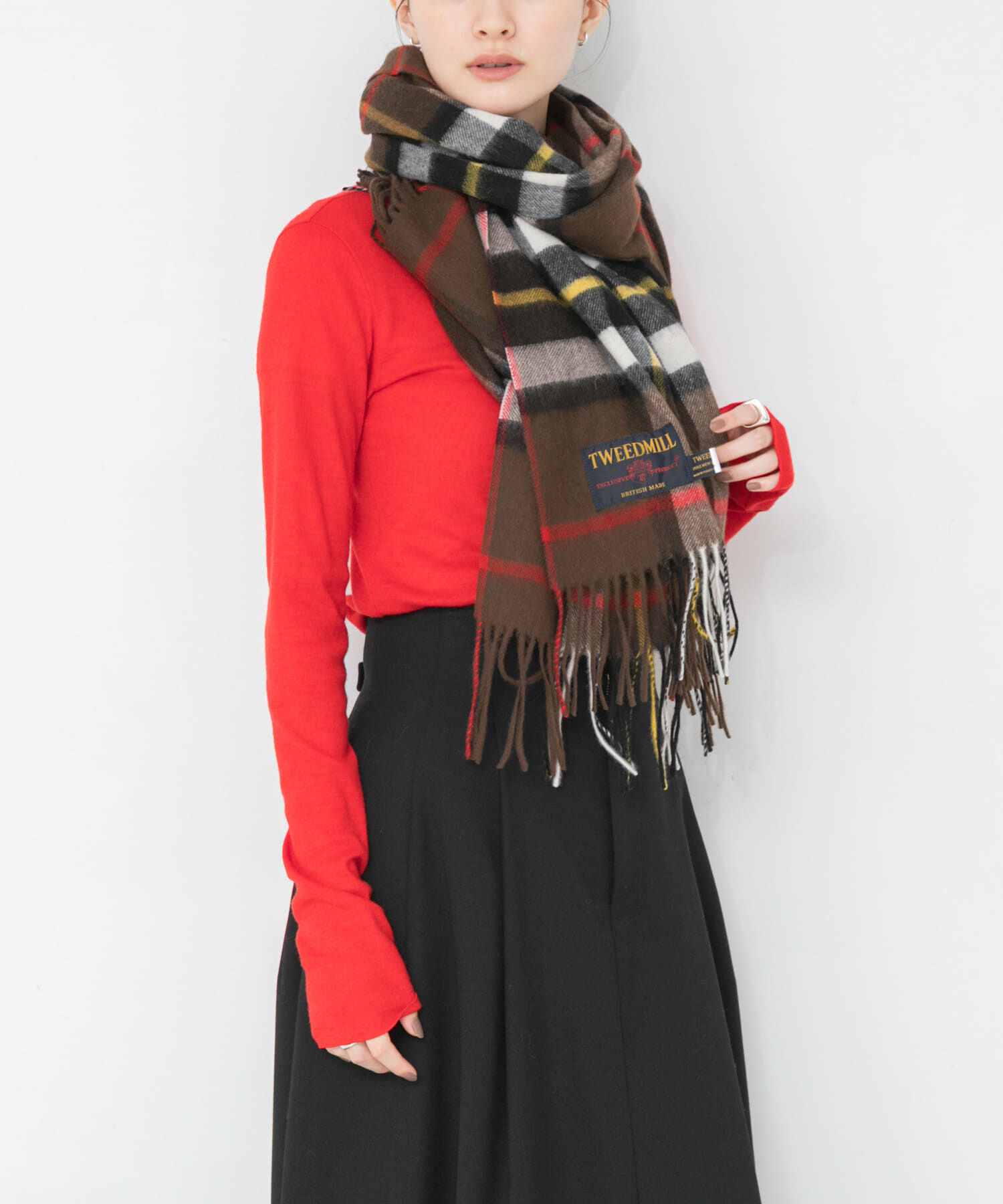 URBAN RESEARCH「『一部別注カラー』TWEED MILL　Lambswool Stole」|ストール|