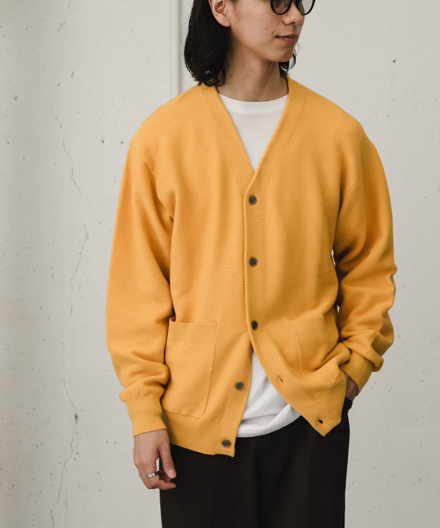 URBAN RESEARCH DOORS「FORK&SPOON　PROVORONE Vネックカーディガン」|カーディガン|