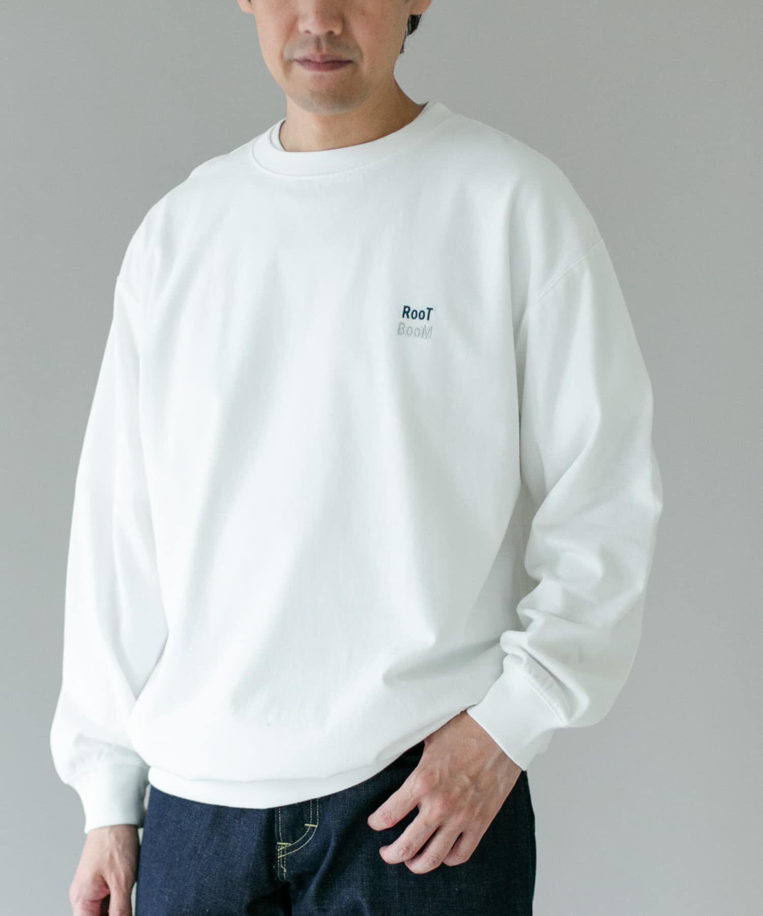 URBAN RESEARCH DOORS「GROW ORGANIC スウェットロングスリーブTシャツ」|Tシャツ・カットソー|