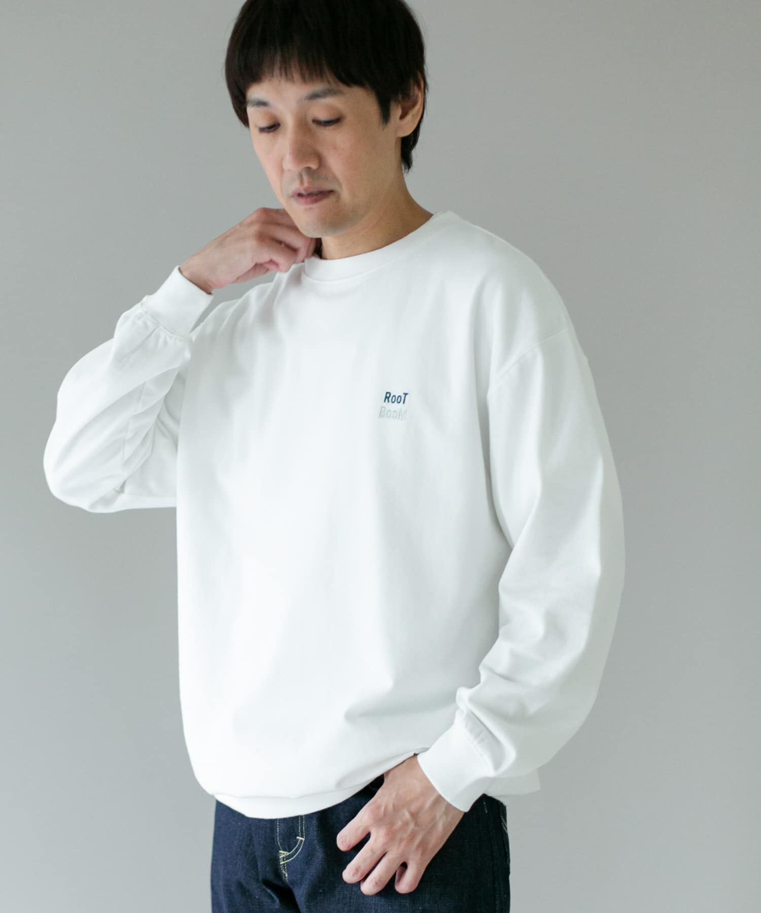 URBAN RESEARCH DOORS「GROW ORGANIC スウェットロングスリーブTシャツ」|Tシャツ・カットソー|