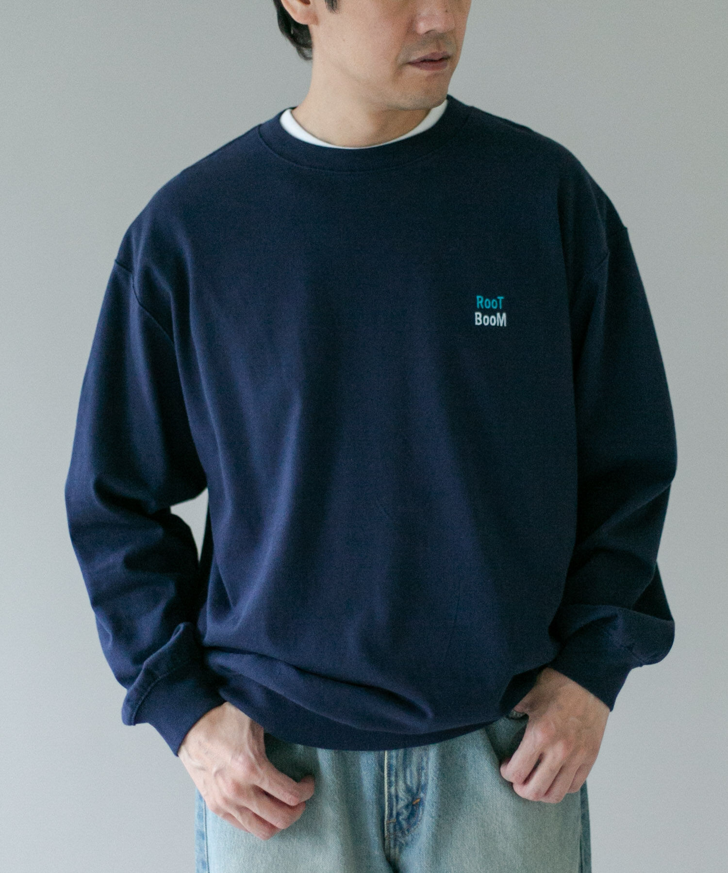 URBAN RESEARCH DOORS「GROW ORGANIC スウェットロングスリーブTシャツ」|Tシャツ・カットソー|