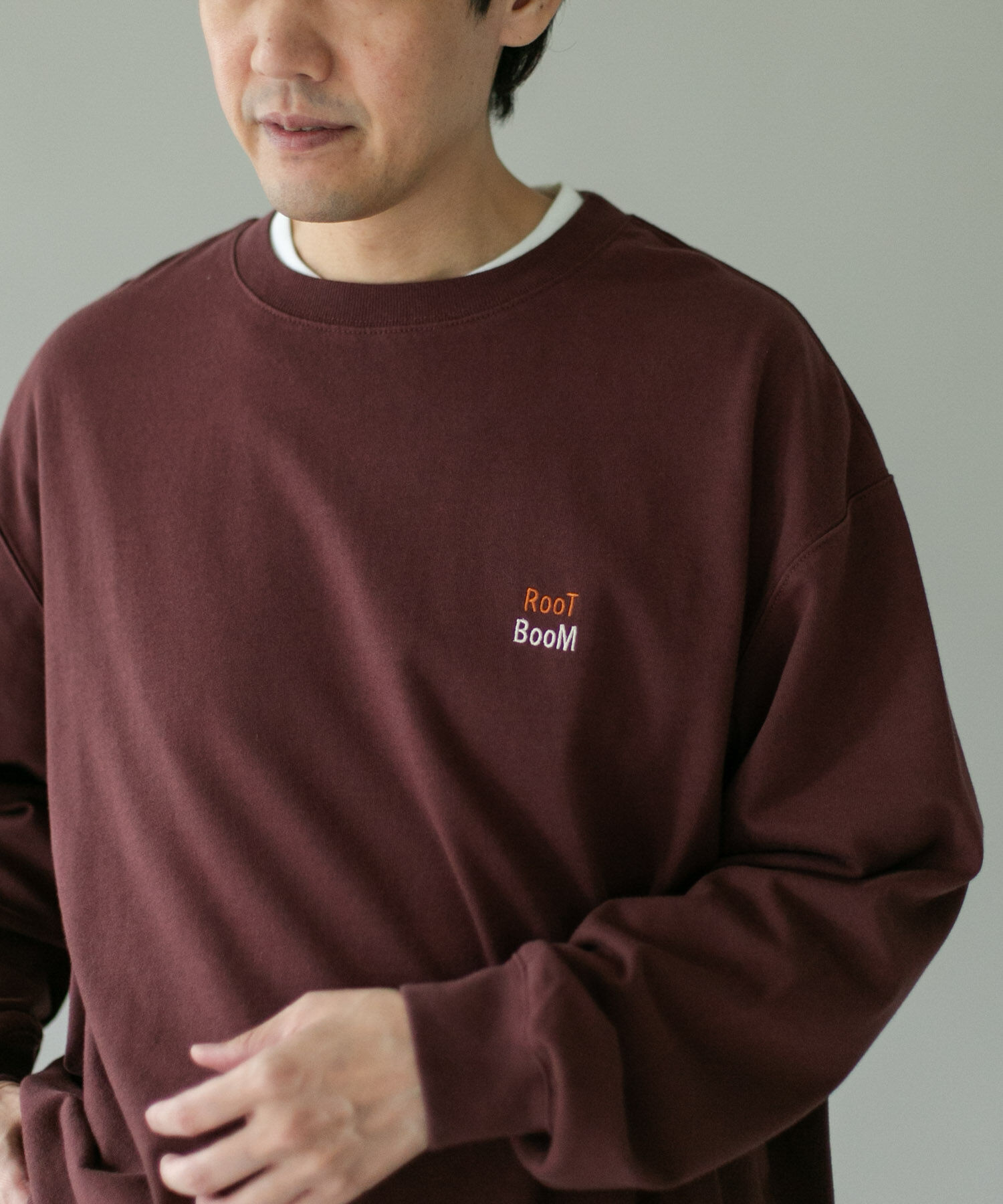 URBAN RESEARCH DOORS「GROW ORGANIC スウェットロングスリーブTシャツ」|Tシャツ・カットソー|