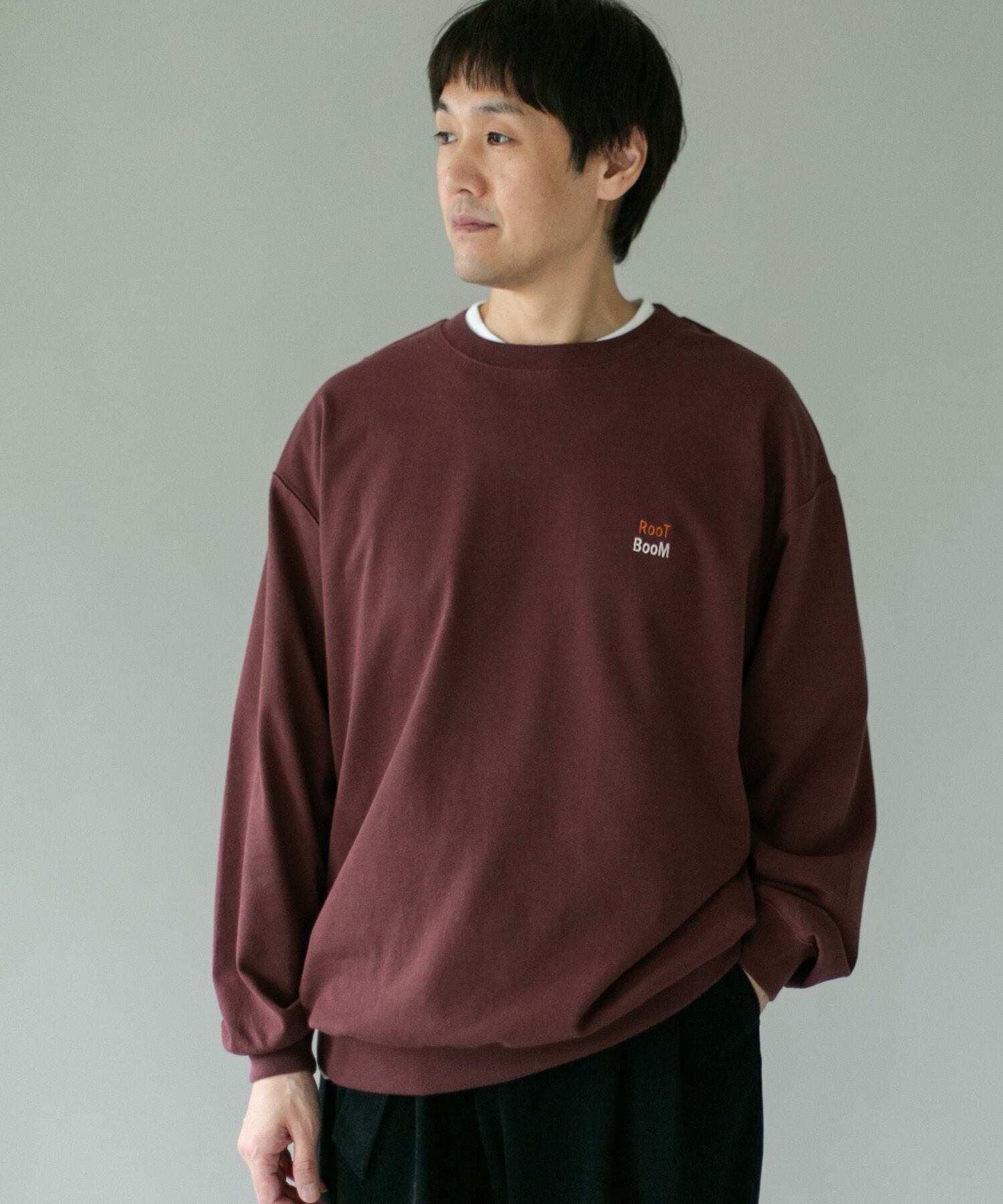 URBAN RESEARCH DOORS「GROW ORGANIC スウェットロングスリーブTシャツ」|Tシャツ・カットソー|