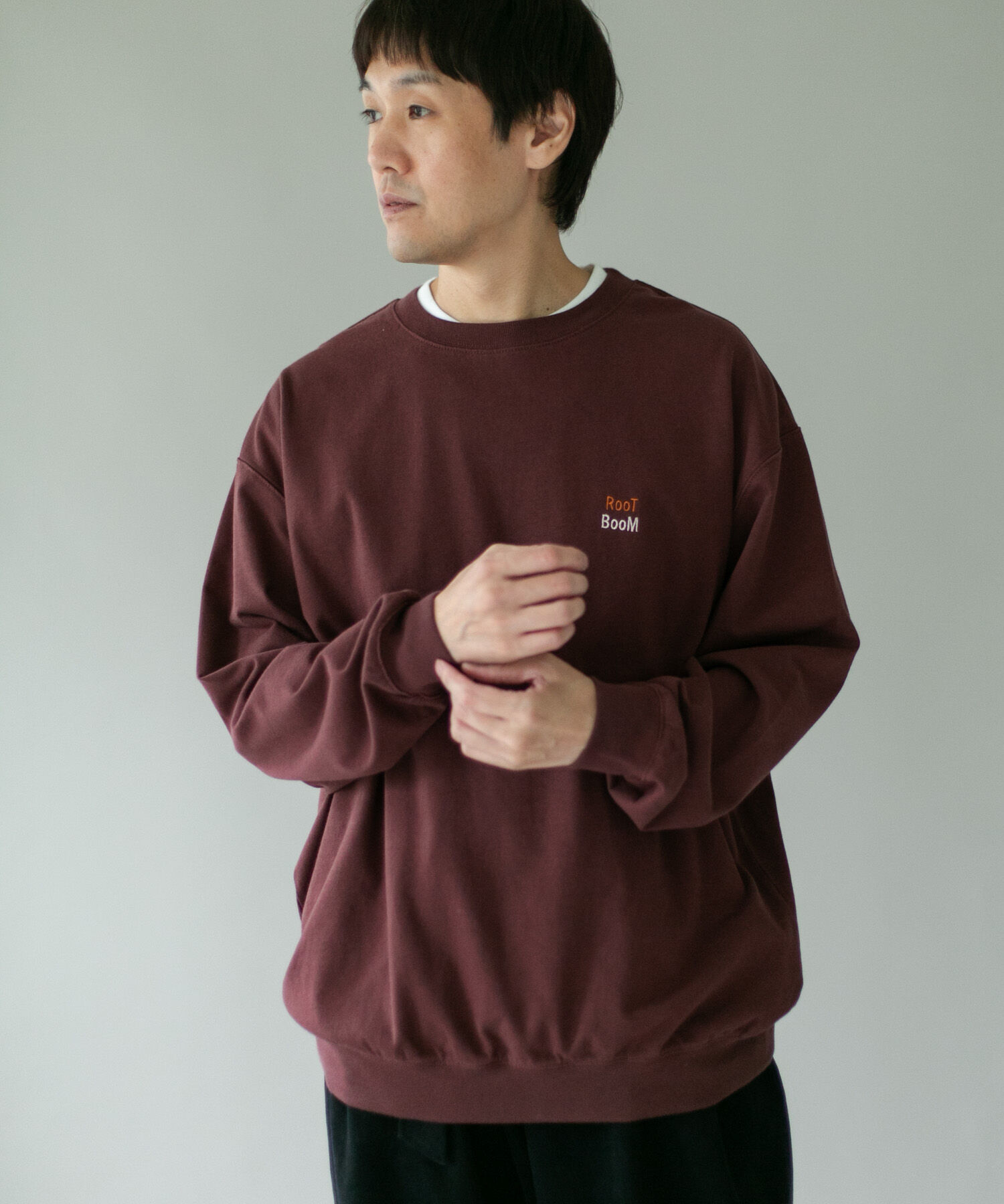 URBAN RESEARCH DOORS「GROW ORGANIC スウェットロングスリーブTシャツ」|Tシャツ・カットソー|