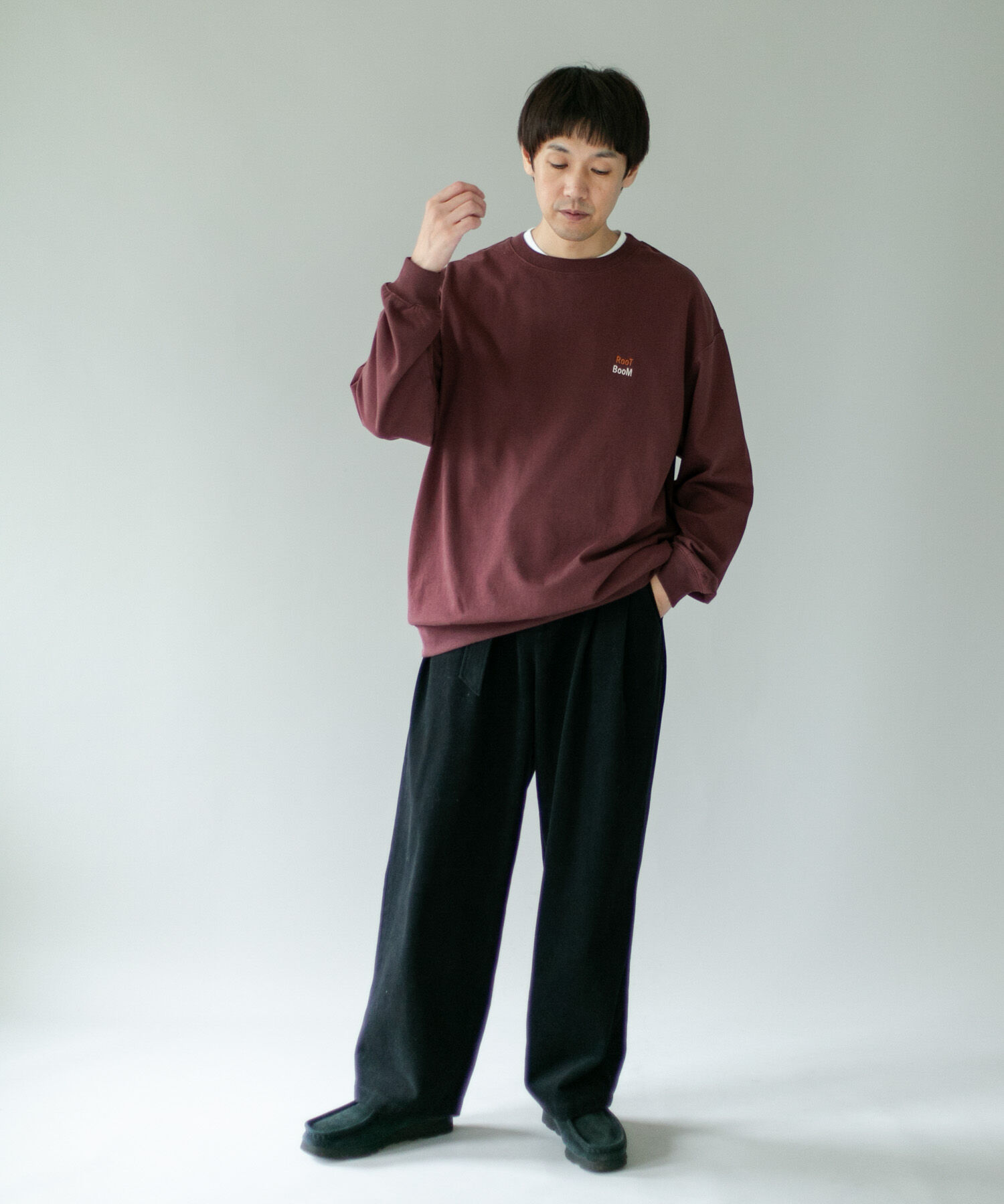 URBAN RESEARCH DOORS「GROW ORGANIC スウェットロングスリーブTシャツ」|Tシャツ・カットソー|