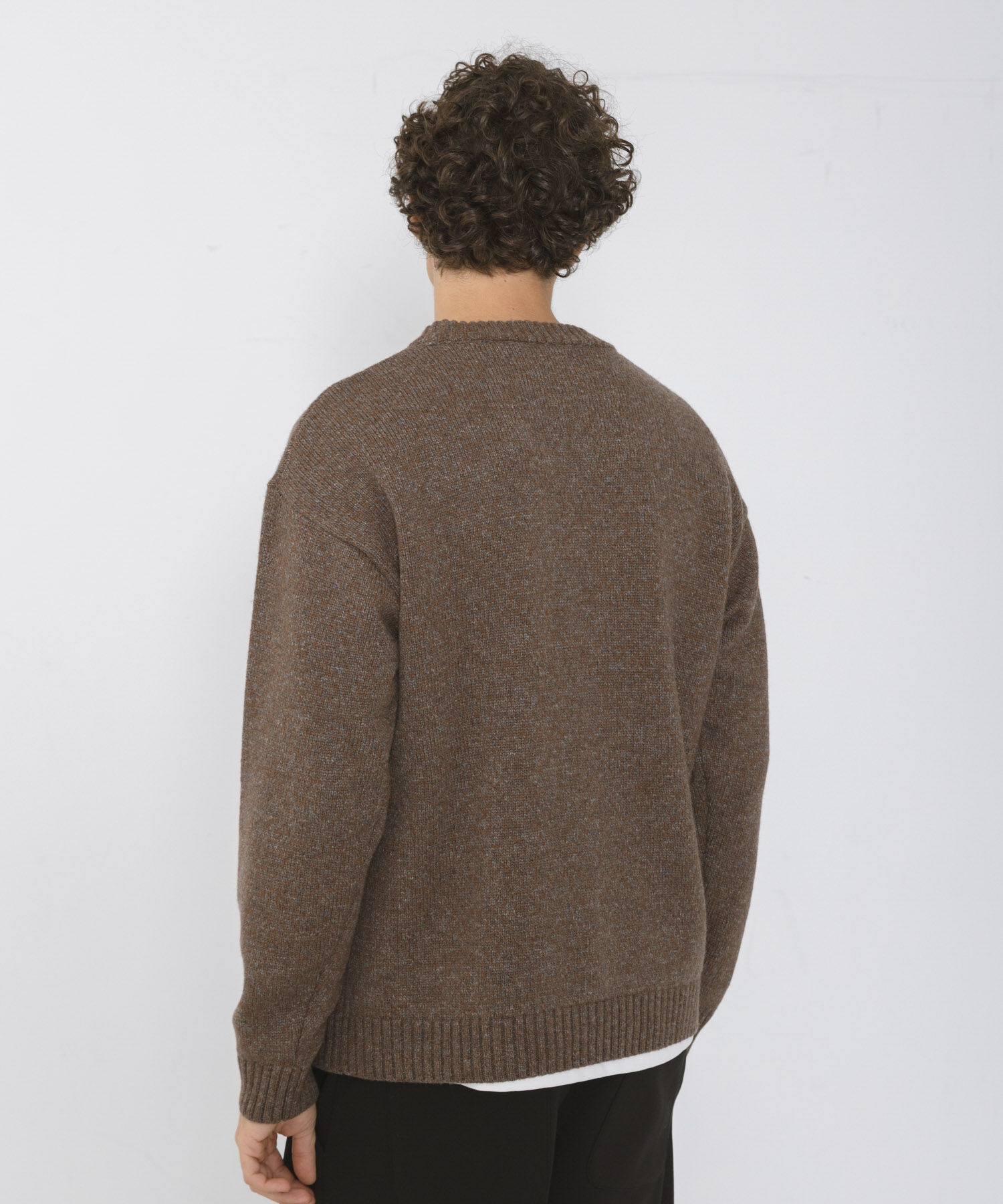 Sonny Label 「ウール混クルーネックニットプルオーバー」|ニット・セーター|