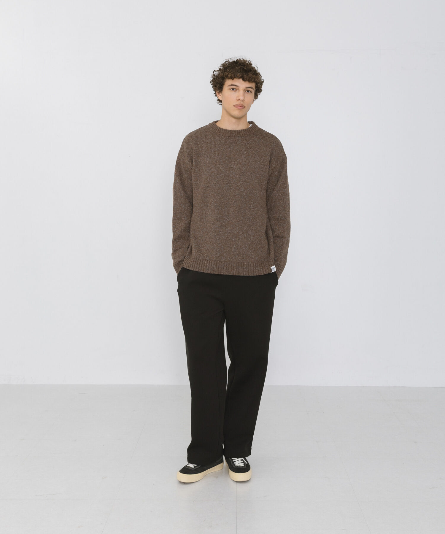 Sonny Label 「ウール混クルーネックニットプルオーバー」|ニット・セーター|