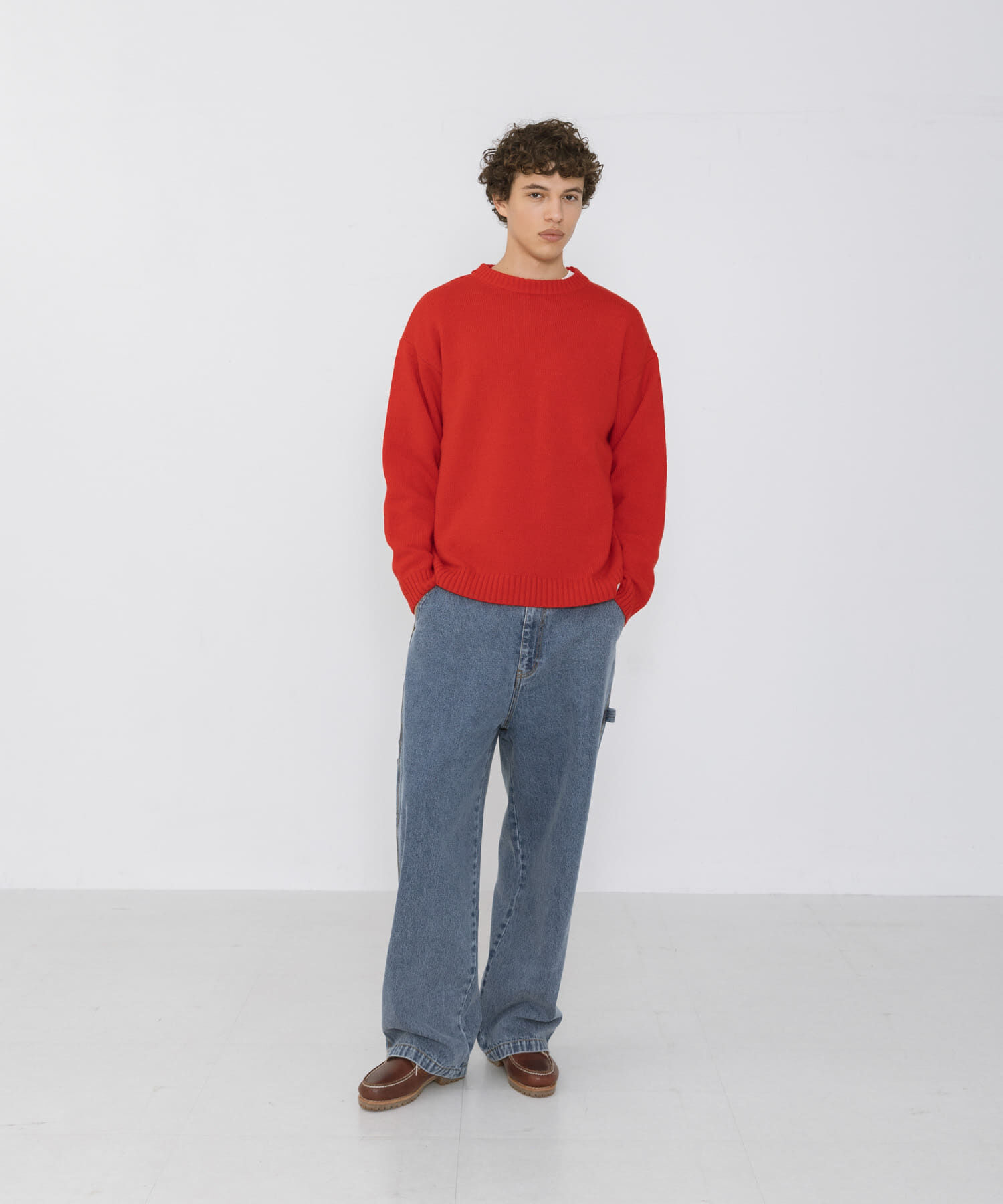 Sonny Label 「ウール混クルーネックニットプルオーバー」|ニット・セーター|