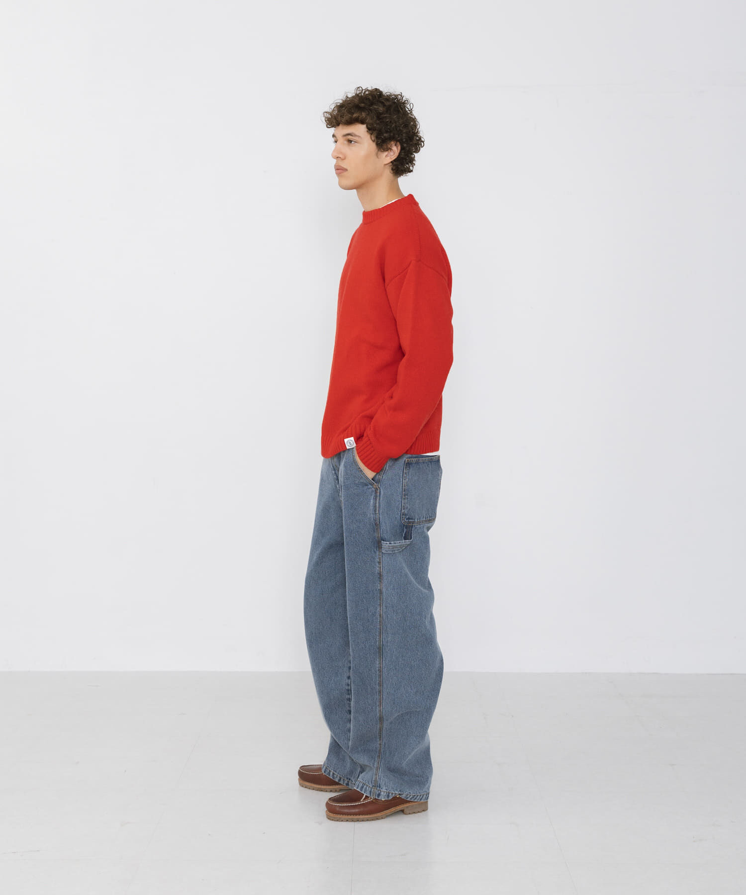 Sonny Label 「ウール混クルーネックニットプルオーバー」|ニット・セーター|