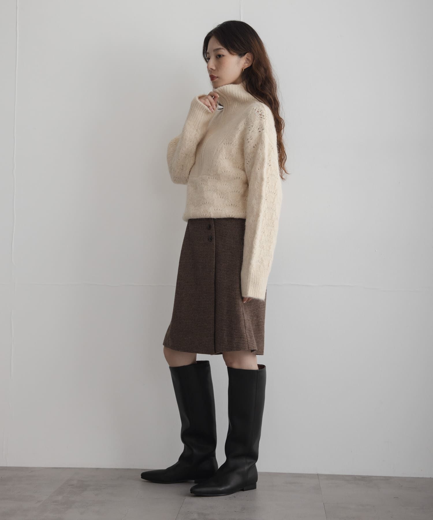 Sonny Label 「『WEB限定』ツイードミニキュロットスカート」|その他|