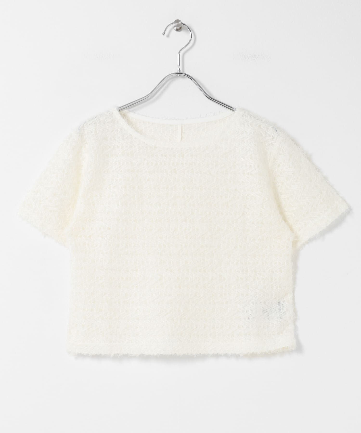 SENSE OF PLACE by URBAN RESEARCH「レースフェザーカットトップ」|Tシャツ・カットソー|