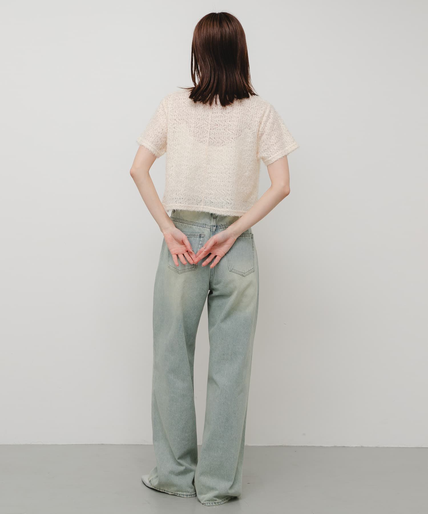 SENSE OF PLACE by URBAN RESEARCH「レースフェザーカットトップ」|Tシャツ・カットソー|