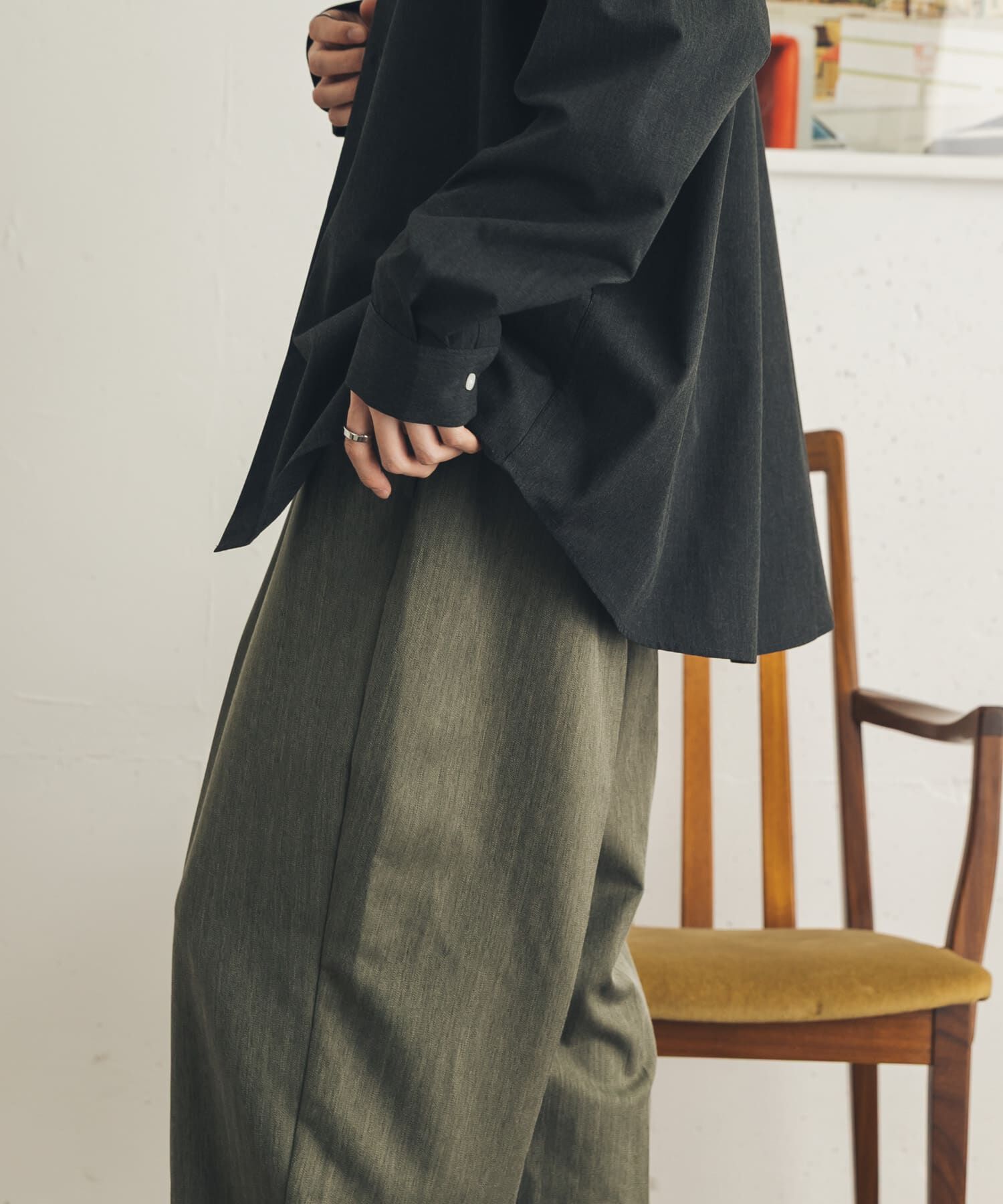 SENSE OF PLACE by URBAN RESEARCH「ストレッチヘリンボーンテーパードパンツ」|その他|