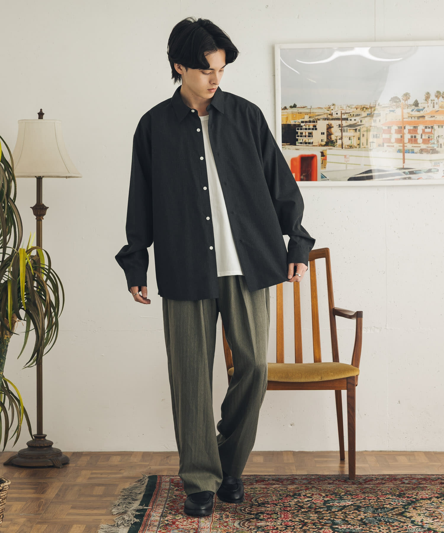 SENSE OF PLACE by URBAN RESEARCH「ストレッチヘリンボーンテーパードパンツ」|その他|