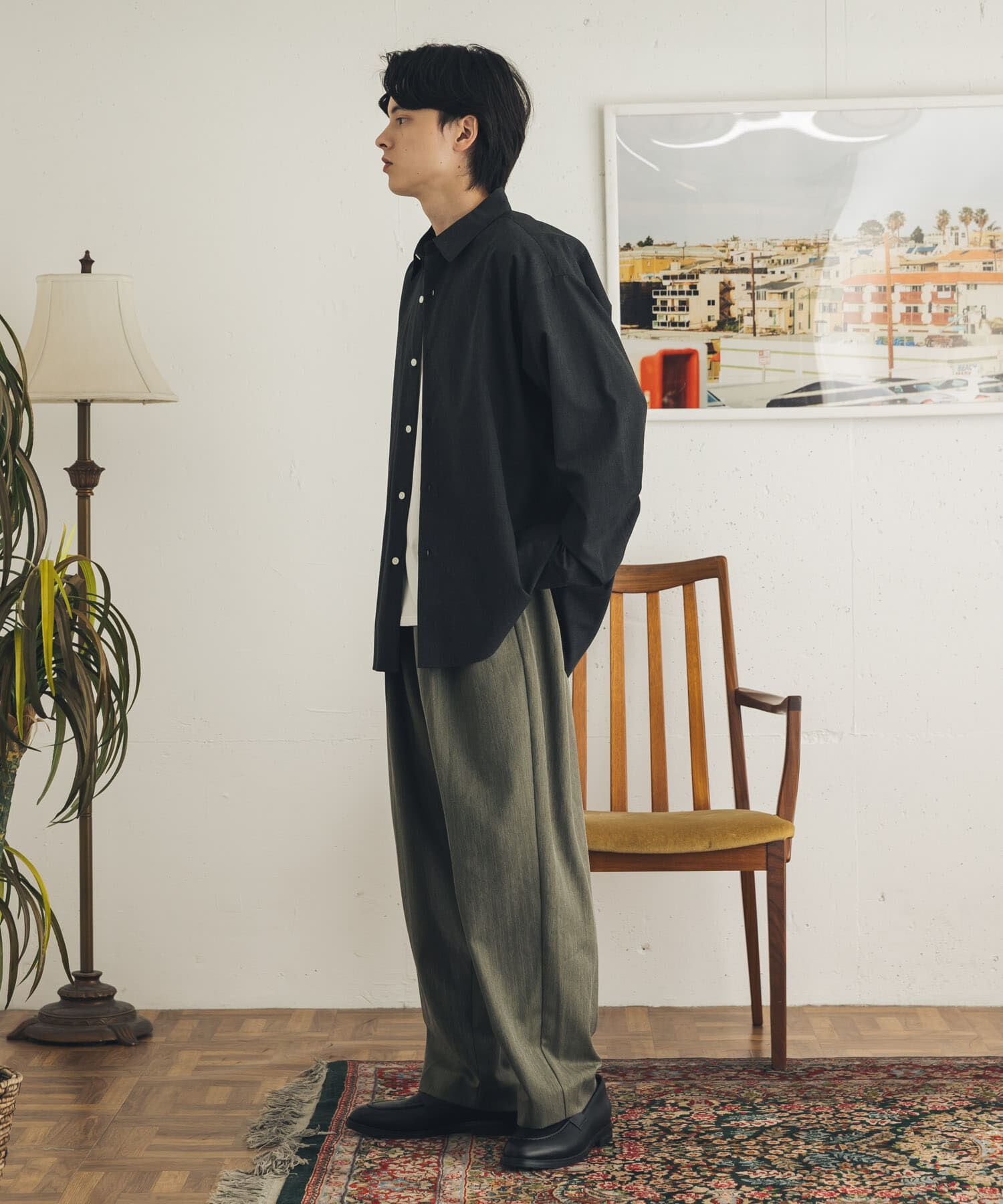 SENSE OF PLACE by URBAN RESEARCH「ストレッチヘリンボーンテーパードパンツ」|その他|