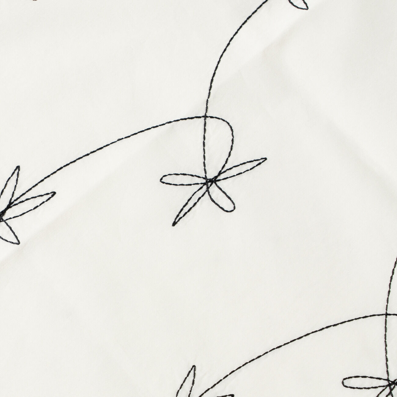  「ASAUCE MELER COTTON SILK EMBROIDERY BANDANA」|マフラー|