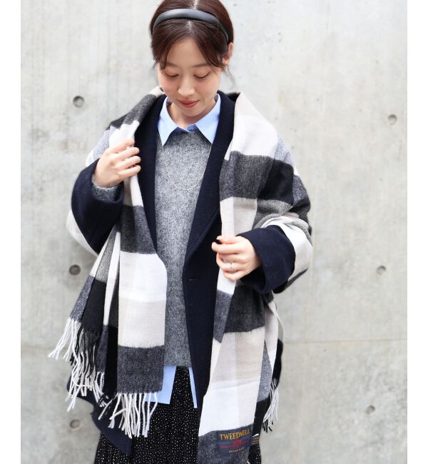  「TWEEDMILLストール」|ストール|ｱｲﾎﾞﾘｰ柄