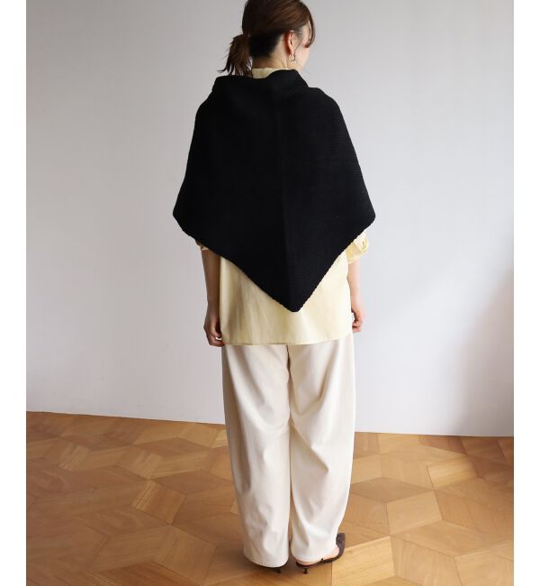  「《WEB限定》トライアングルニットストール」|ストール|