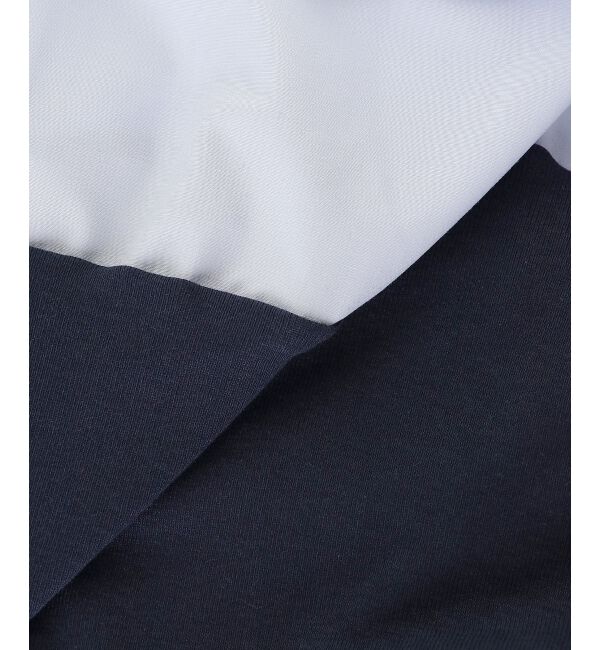  「シャツドッキングオフショルトップス」|Tシャツ・カットソー|