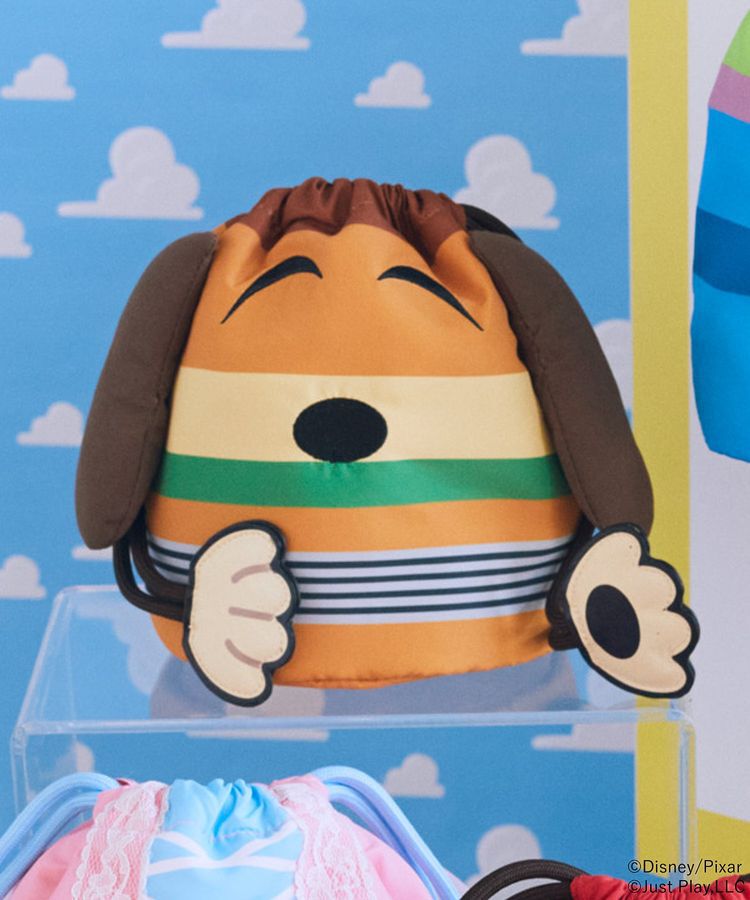 earth music&ecology「アソート巾着ポーチ/TOY STORY」|ポーチ|Beige