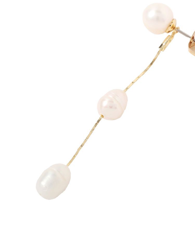 YECCA VECCA「2way淡水パールピアス」|ピアス|