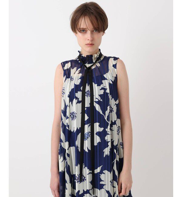 allureville「WEB 一部店舗展開 シアーヨウリュウワンピース」|ワンピース|