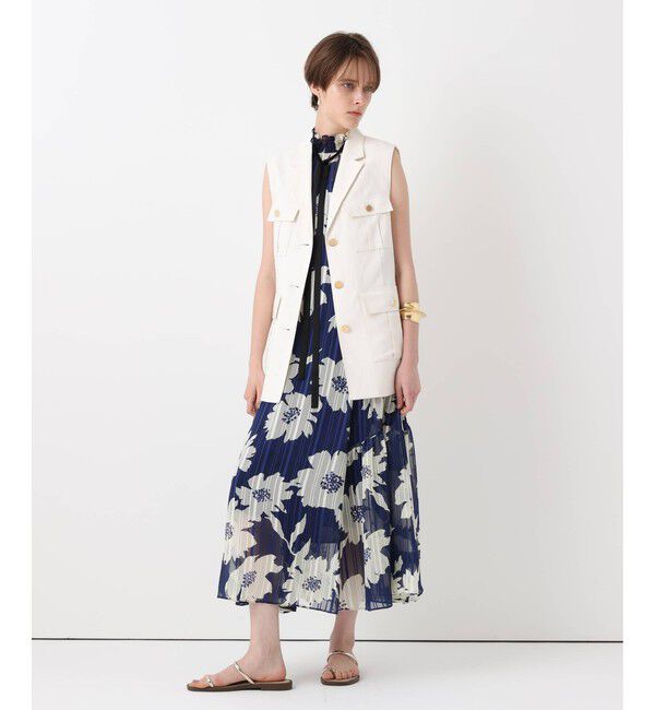 allureville「WEB 一部店舗展開 シアーヨウリュウワンピース」|ワンピース|