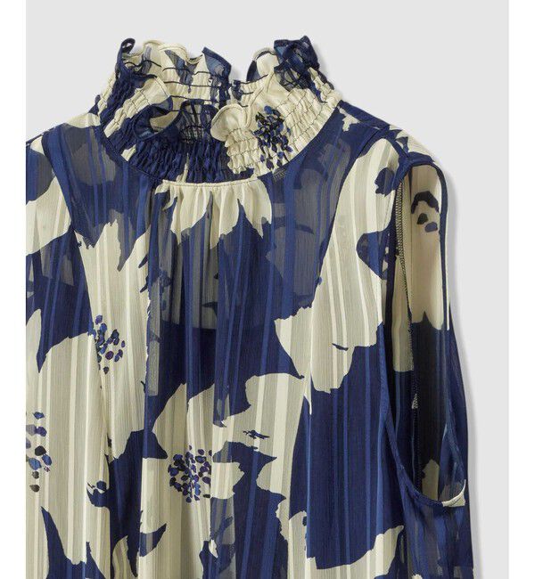 allureville「WEB 一部店舗展開 シアーヨウリュウワンピース」|ワンピース|