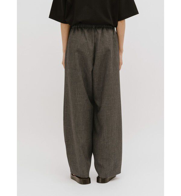 MIDIUMISOLID「MIDIUMISOLID for Ladies タックカーブバレルパンツ」|その他|