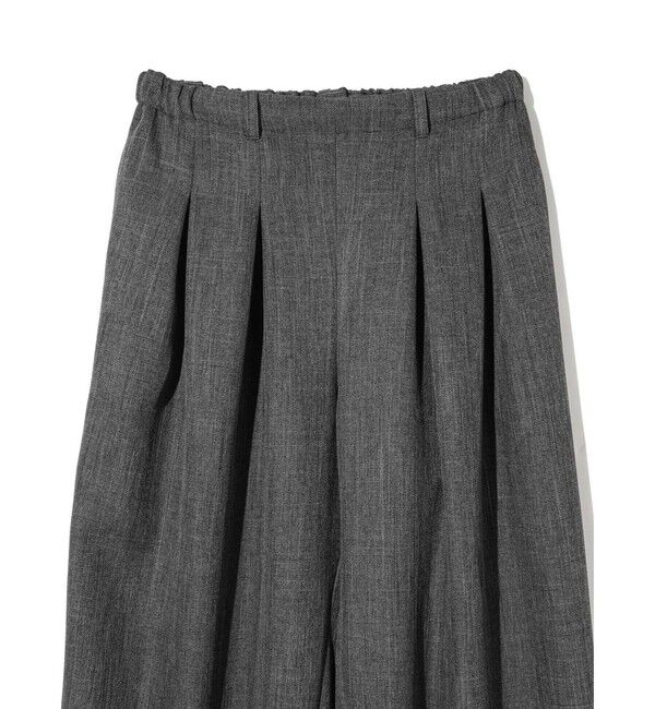 MIDIUMISOLID「MIDIUMISOLID for Ladies タックカーブバレルパンツ」|その他|