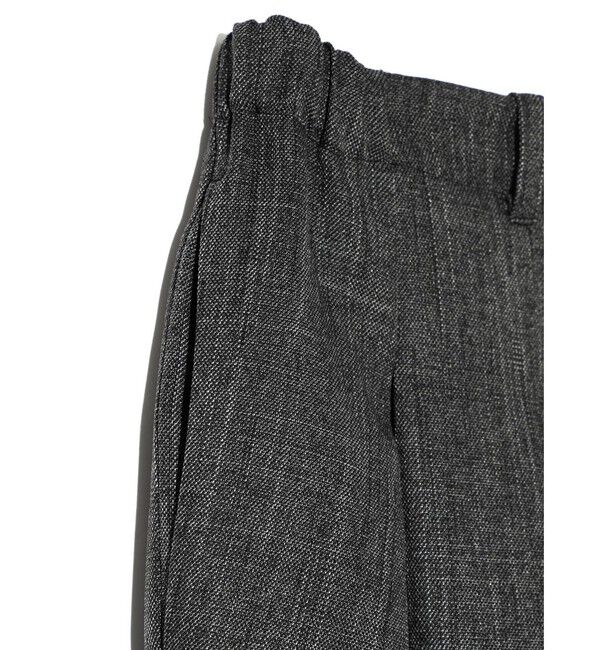 MIDIUMISOLID「MIDIUMISOLID for Ladies タックカーブバレルパンツ」|その他|