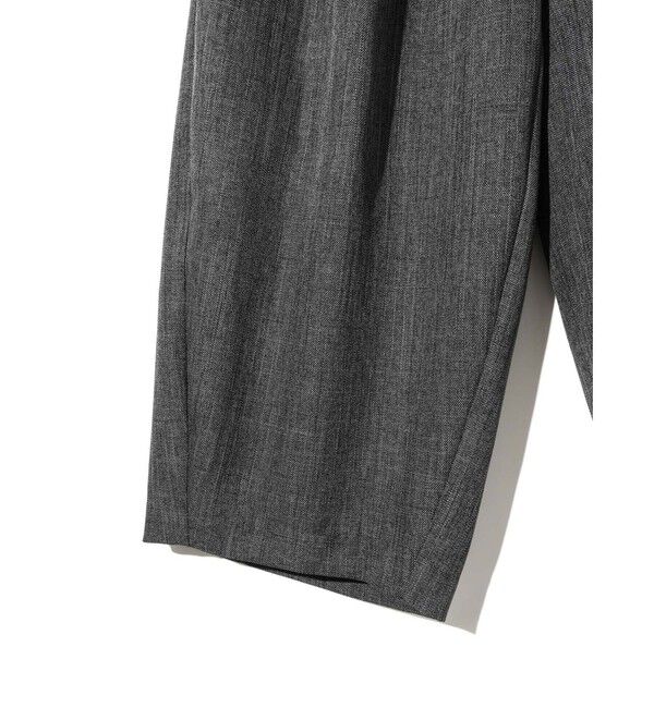 MIDIUMISOLID「MIDIUMISOLID for Ladies タックカーブバレルパンツ」|その他|