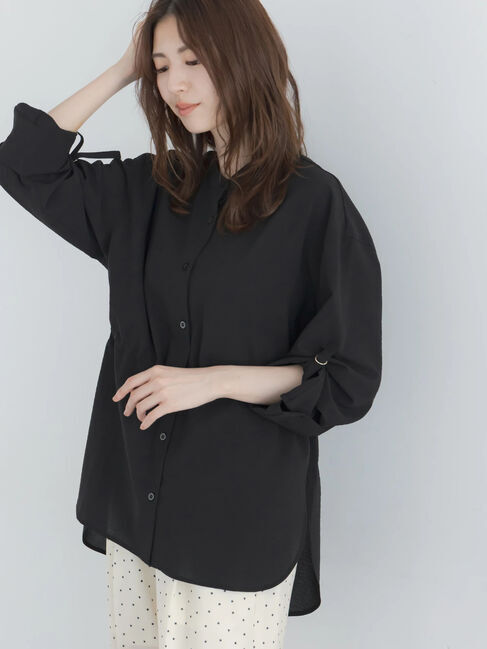 Te chichi「【高通気】ドロストシャツ（セットアップ可）」|シャツ・ブラウス|