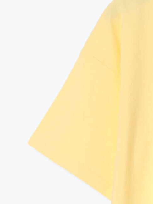Samansa Mos2「◇【接触冷感】ロゴプリントTシャツ」|Tシャツ・カットソー|