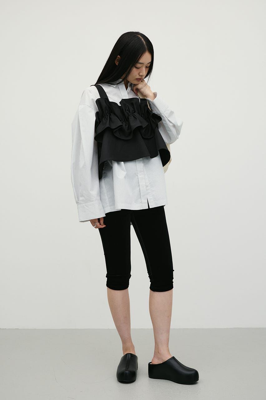 STYLEMIXER「ストライプワイドカフオーバーシャツ」|シャツ・ブラウス|