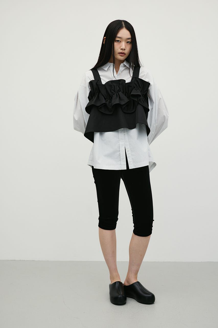STYLEMIXER「ストライプワイドカフオーバーシャツ」|シャツ・ブラウス|