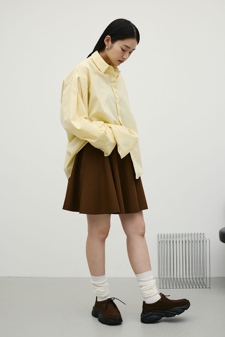 STYLEMIXER「ストライプワイドカフオーバーシャツ」|シャツ・ブラウス|