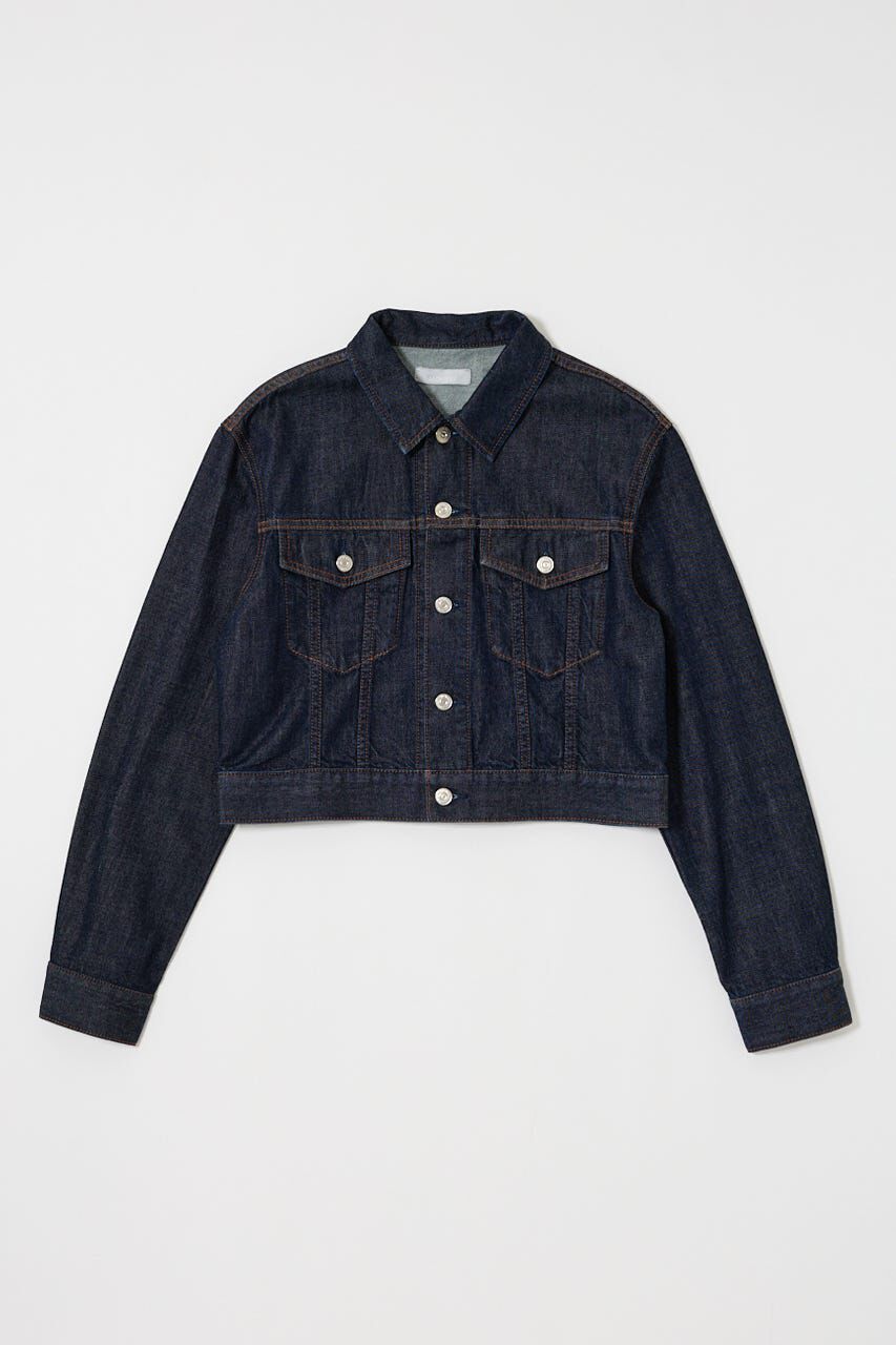 MOUSSY「TENCEL(TM) DENIM SHORT ジャケット」|デニムジャケット|