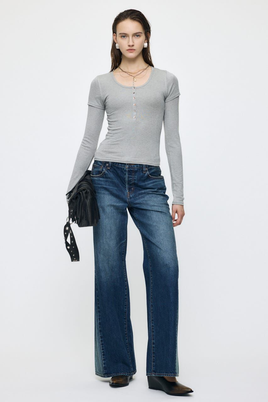 MOUSSY「ES HALF SLEEVE トップス」|Tシャツ・カットソー|