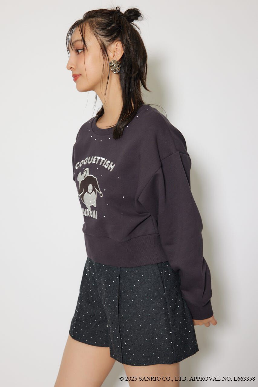 rienda「マイメロ&クロミコラボスウェットトップス」|Tシャツ・カットソー|