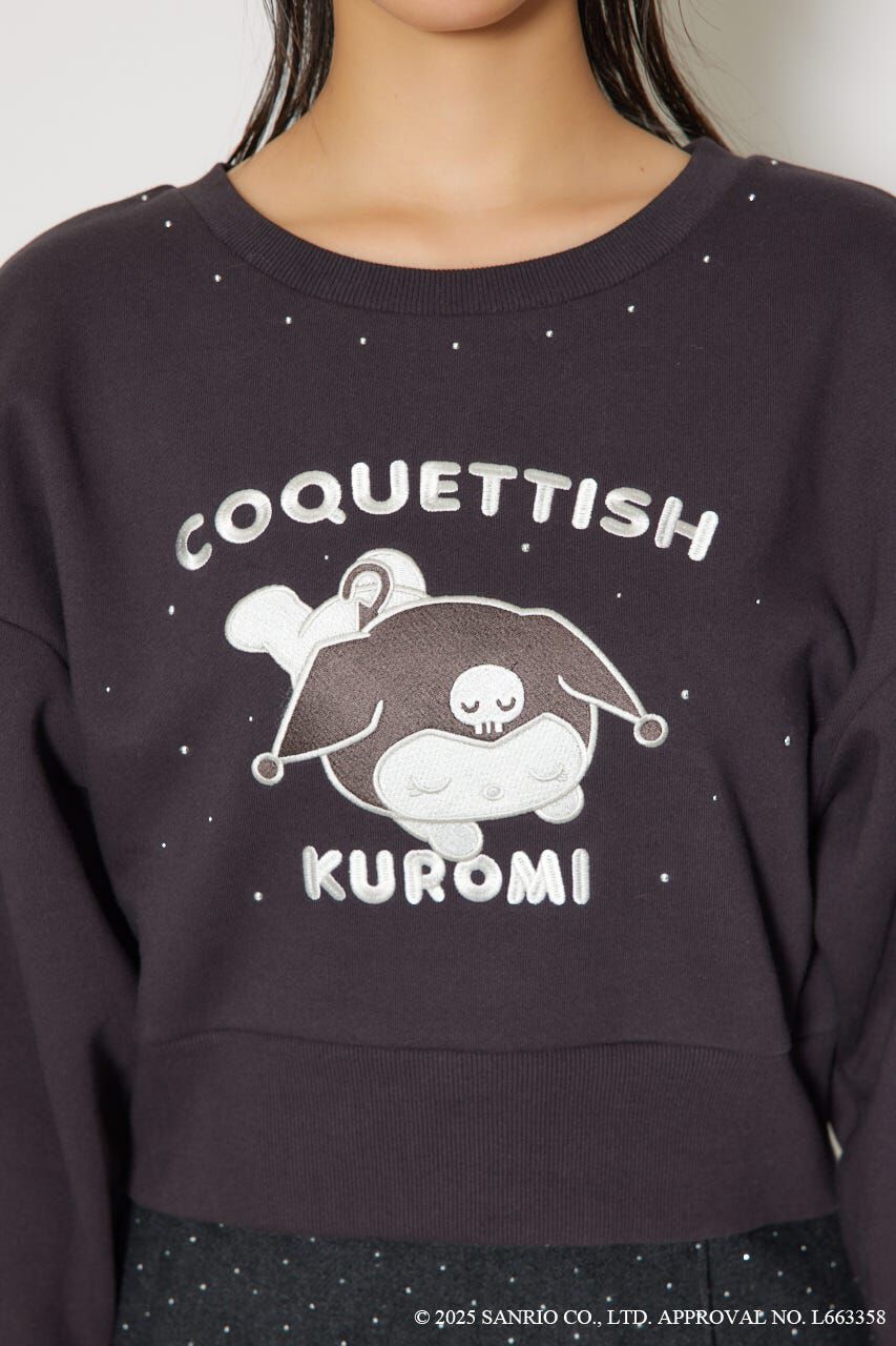 rienda「マイメロ&クロミコラボスウェットトップス」|Tシャツ・カットソー|
