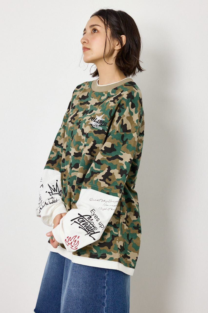 RODEO CROWNS「スターレイヤードロングスリーブTシャツ」|Tシャツ・カットソー|