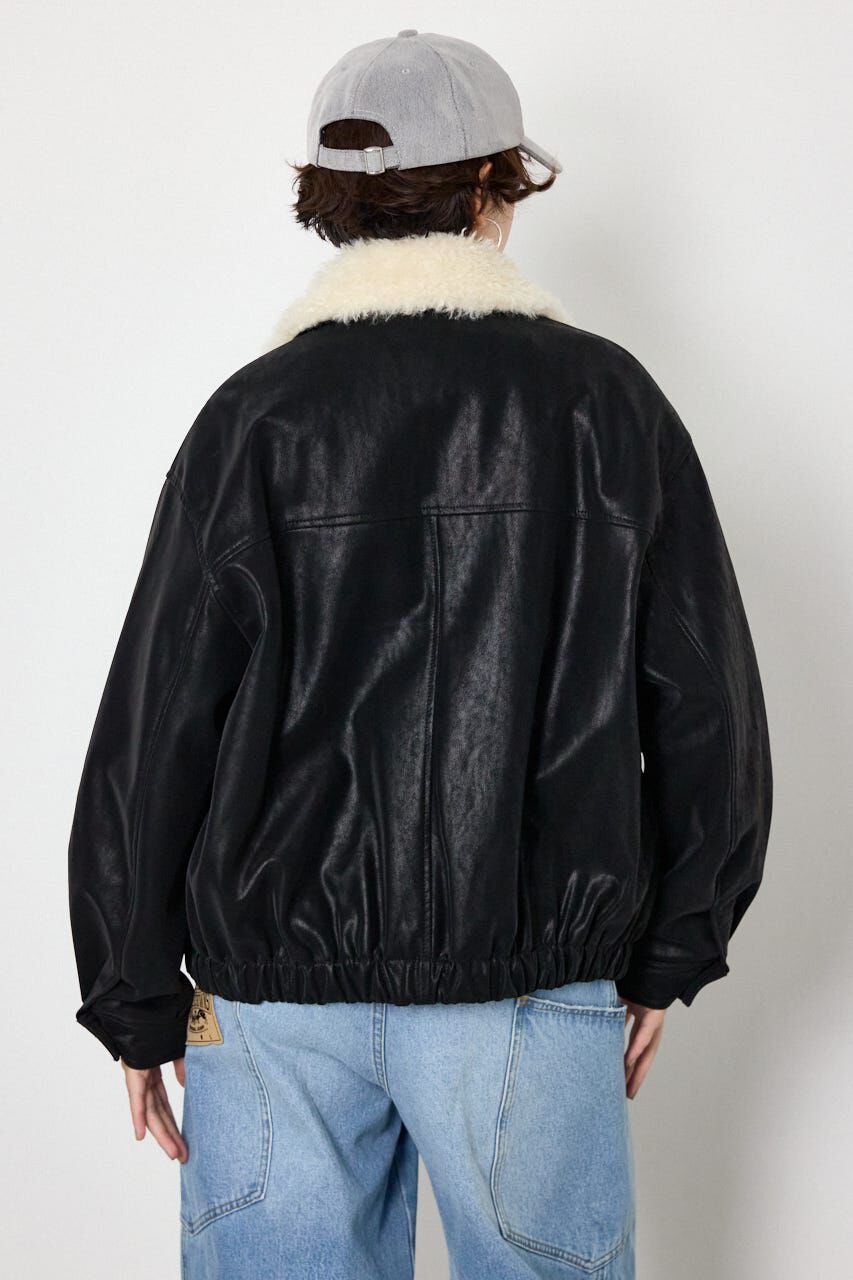 RODEO CROWNS「Suede look 2WAY ブルゾン」|ブルゾン・スタジャン|