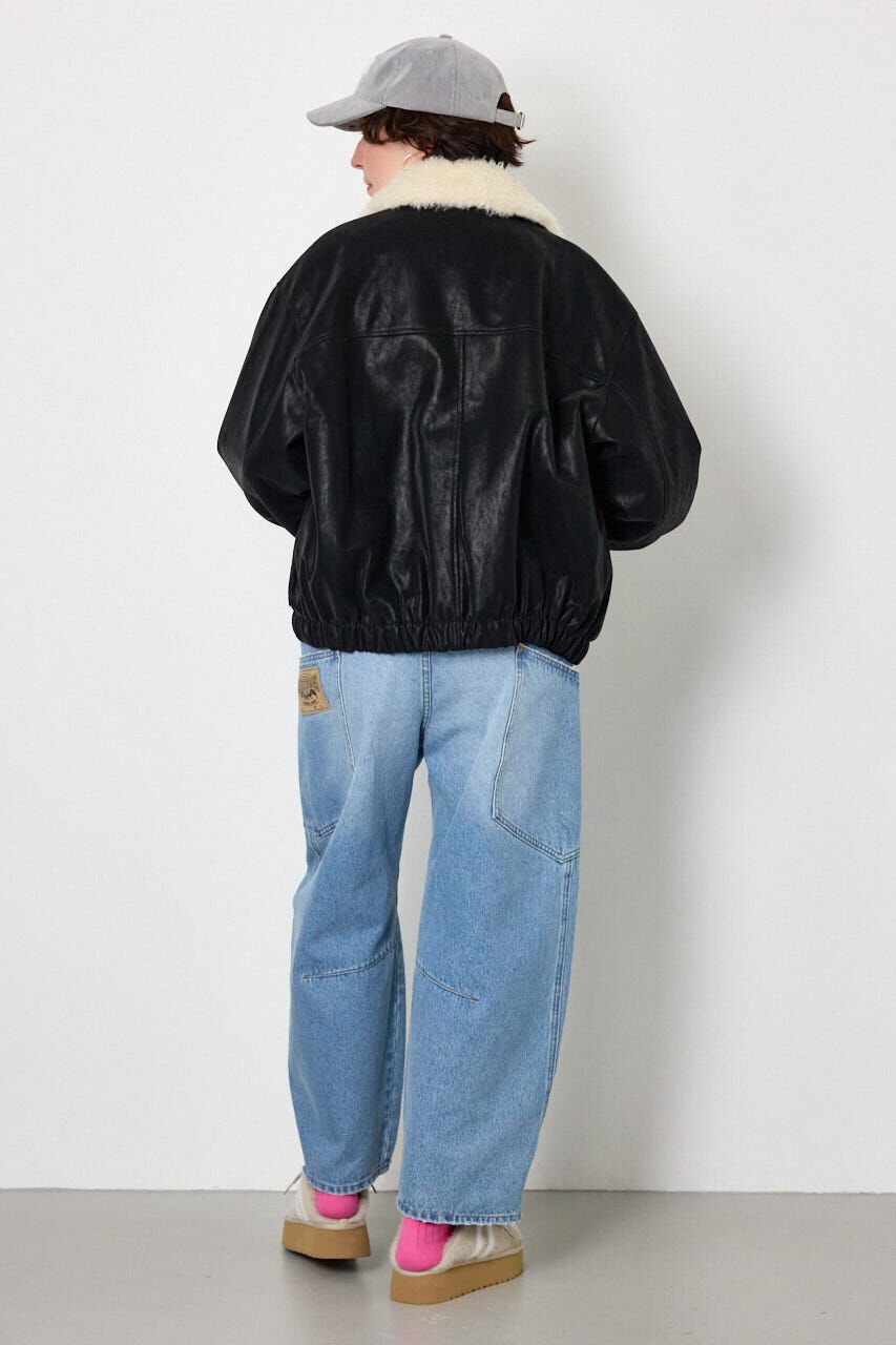 RODEO CROWNS「Suede look 2WAY ブルゾン」|ブルゾン・スタジャン|