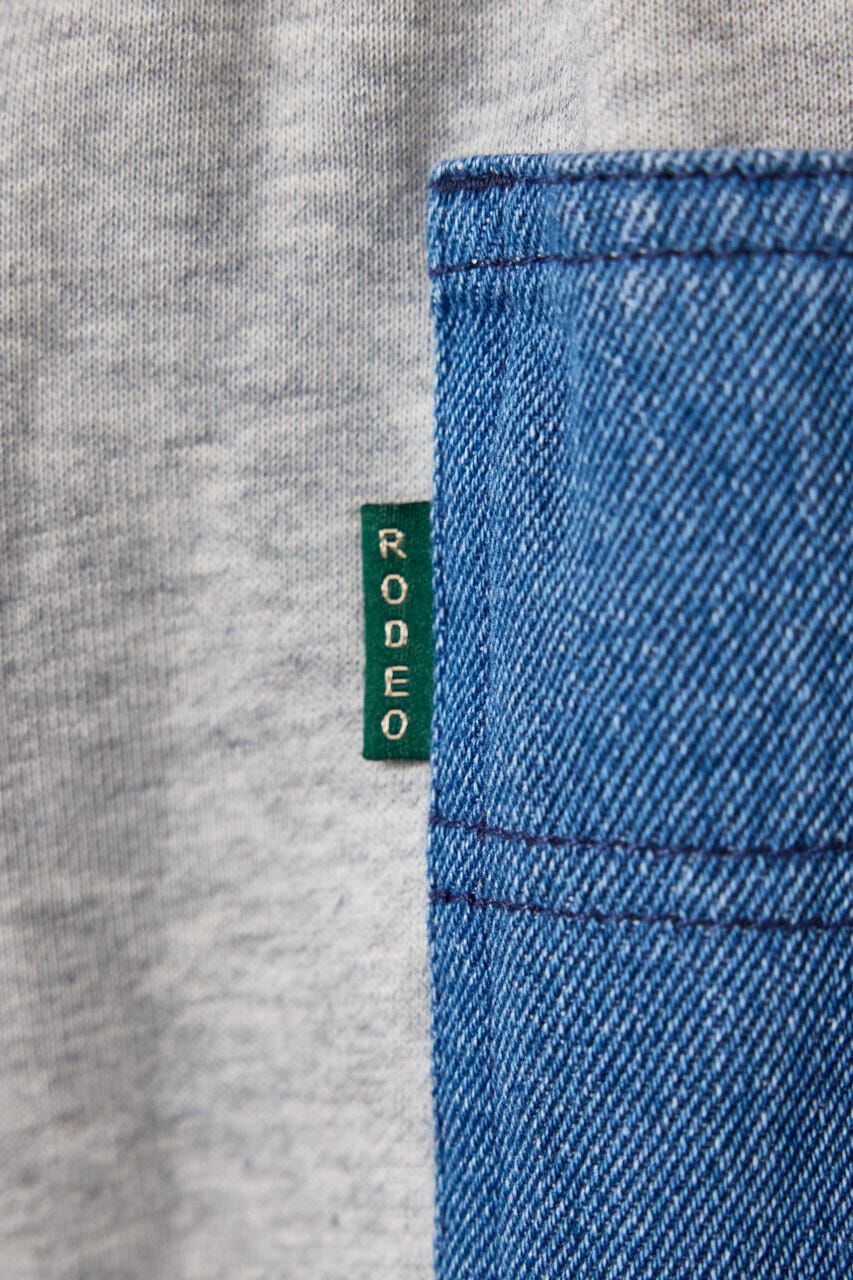 RODEO CROWNS「スウェット&デニムパンツ」|デニム|