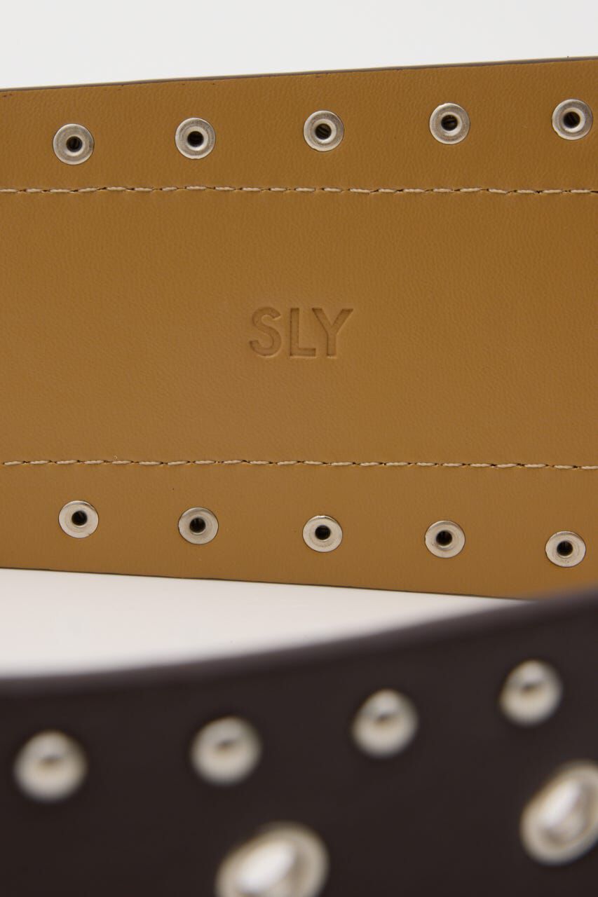 SLY「STUDS EYELET ベルト」|ベルト|