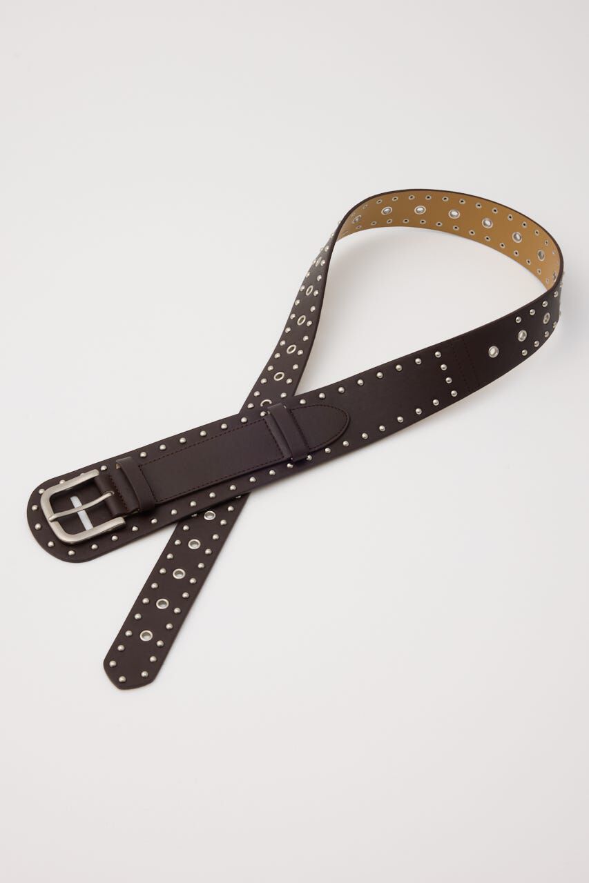 SLY「STUDS EYELET ベルト」|ベルト|
